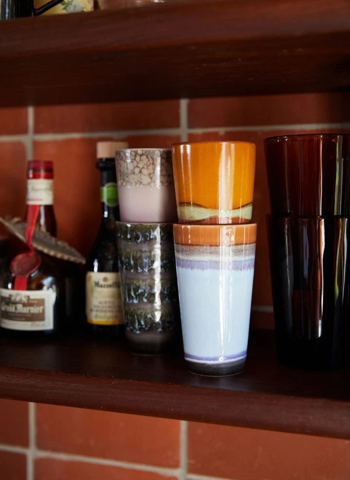HKliving - Stoneware mug | Orange