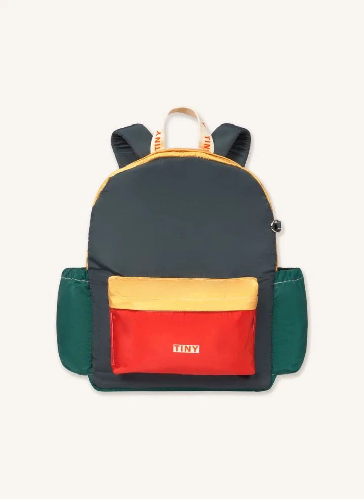 Tinycottons - Colorblock Backpack | Dark Blue