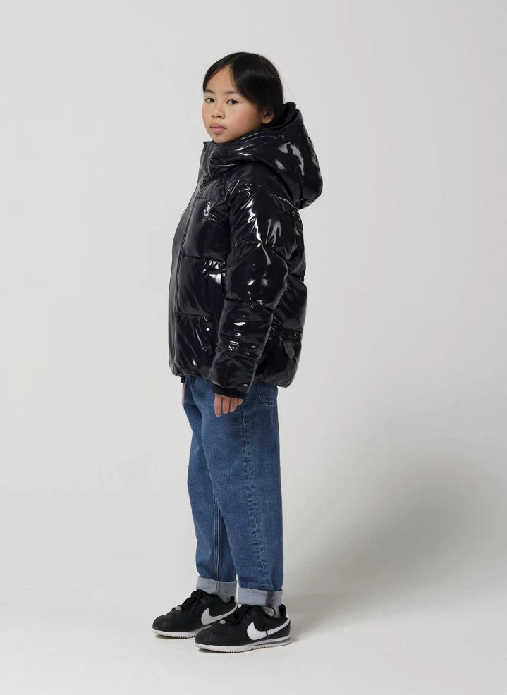 Gosoaky - Flashy Dragon Gradient Waterproof Down Jacket | Blue
