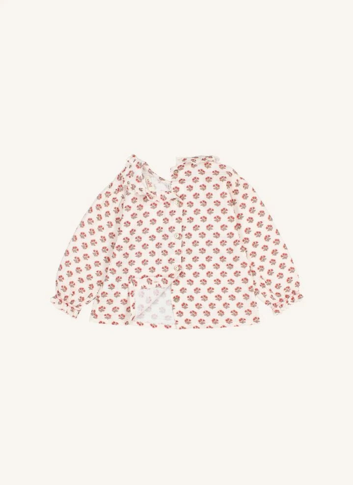 Búho - Blouse Chic Fleurie | Ecru