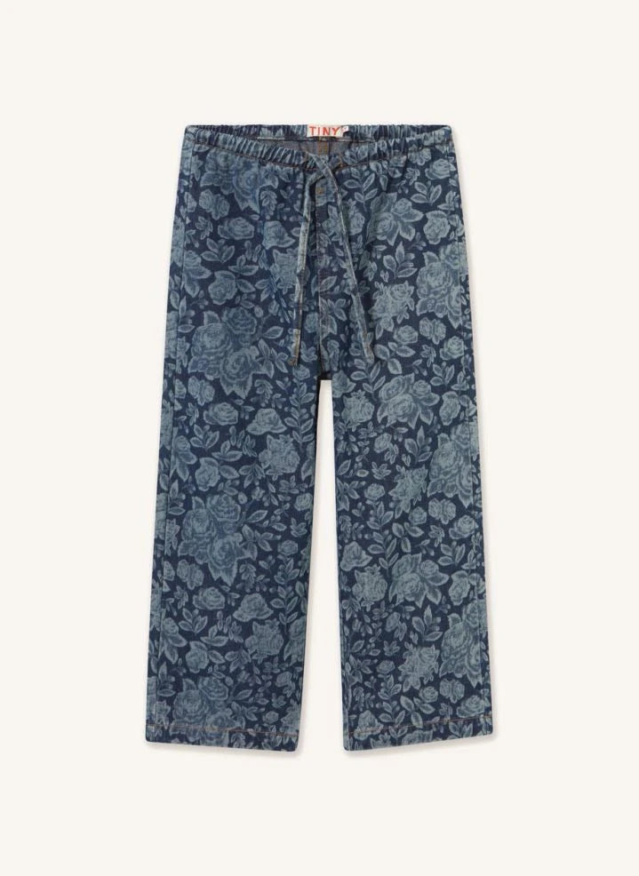 Tinycottons - Jean Fleuri | Blue