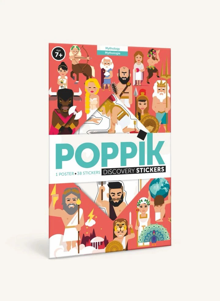 Poppik - Mythology Sticker Poster