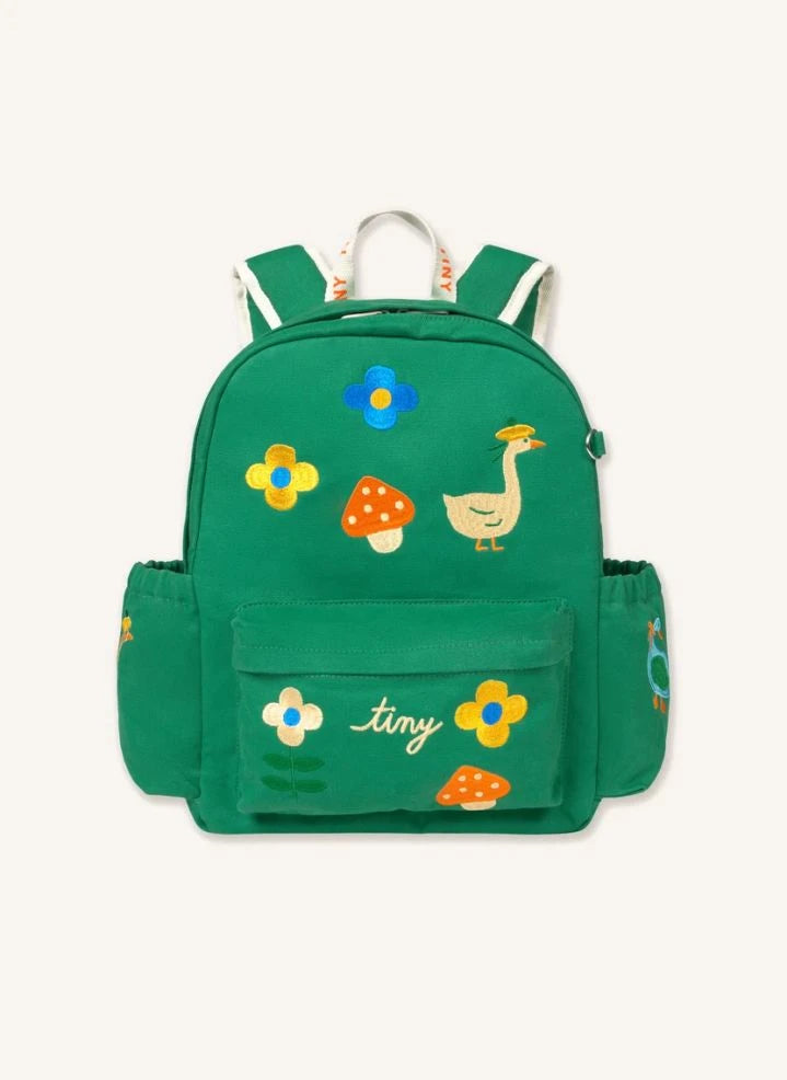 Tinycottons - Mushroom Backpack | Green