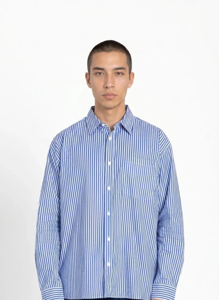 Smallable Man - Zola Striped Shirt | Blue