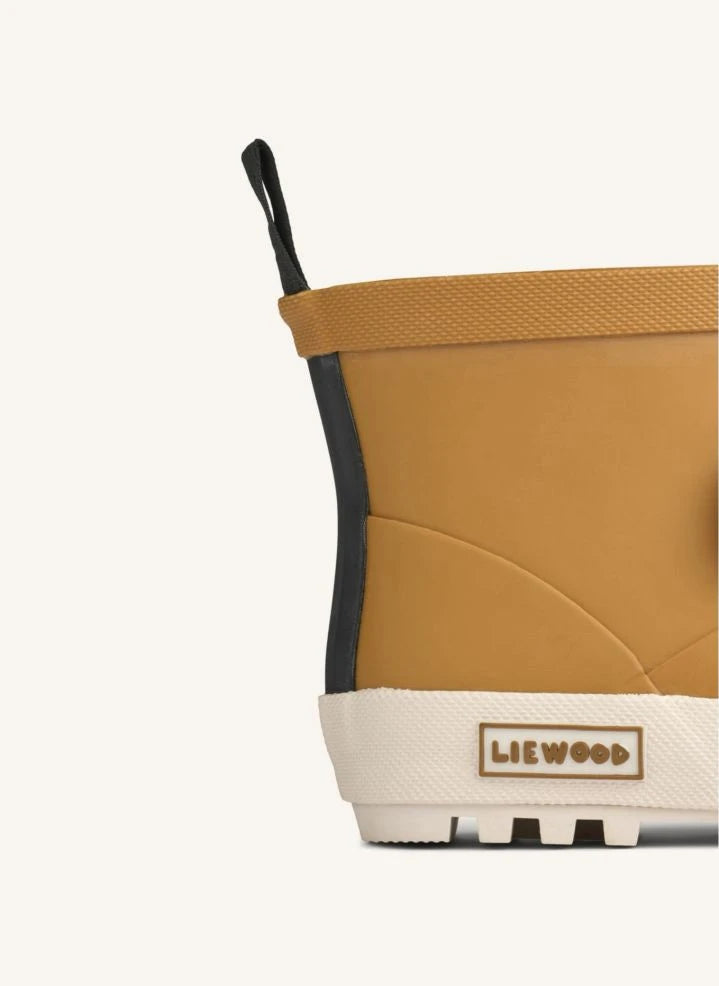 Liewood - Jesse Bear Thermo Rain Boots | Caramel