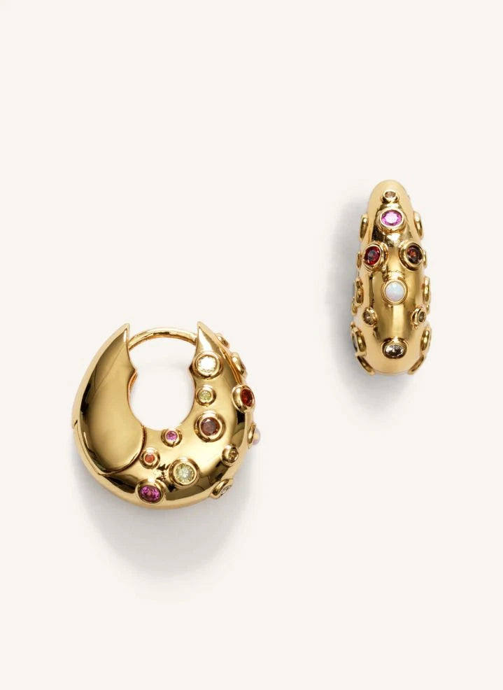 Anni Lu - Crystal Bay Earrings | Gold
