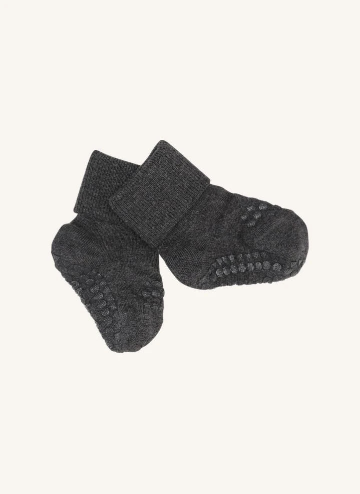 GOBABYGO - Combo Box 4 Non-slip Bamboo Socks | Blue
