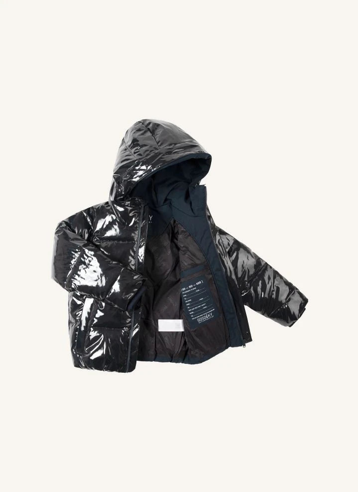 Gosoaky - Flashy Dragon Gradient Waterproof Down Jacket | Blue
