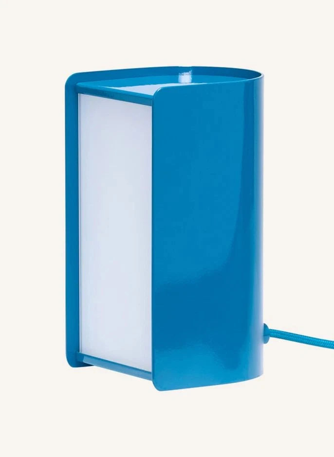 Hübsch - Book table lamp | Petrol blue