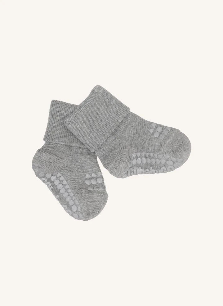 GOBABYGO - Combo Box 4 Non-slip Bamboo Socks | Blue