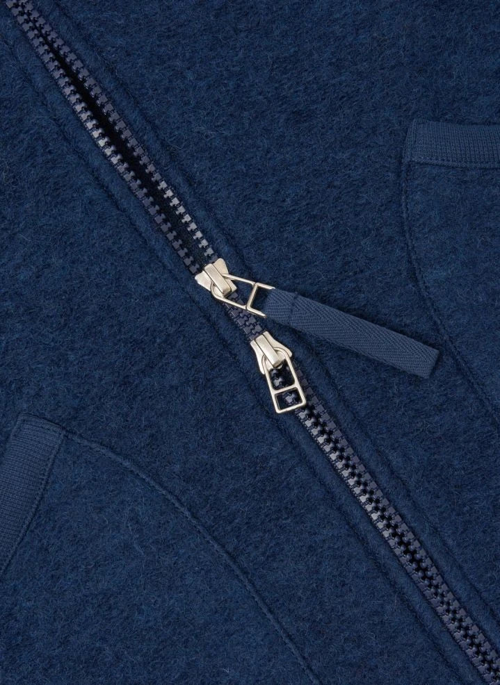 Universal Works - Sleeveless Wool Jacket | Indigo