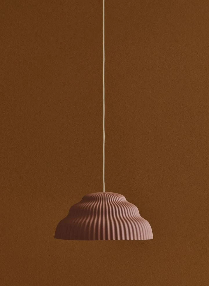 Schneid Studio - Kaskad ceramic suspension lamp | Rust