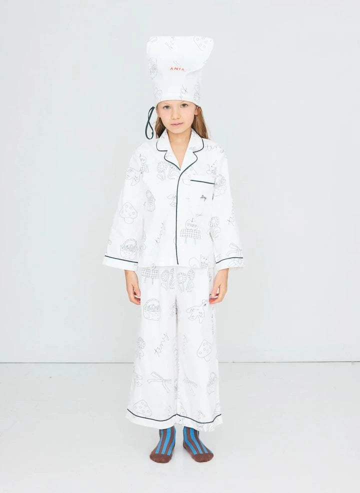 Tinycottons - Apple Pajamas | White