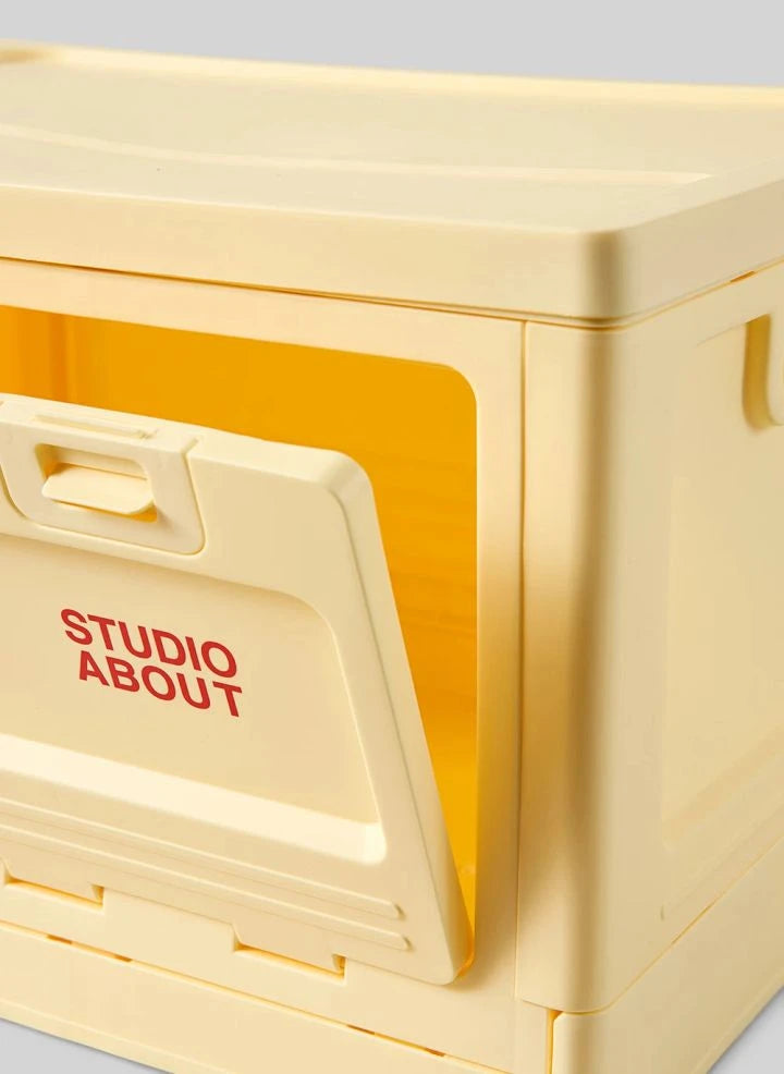 Studio About - Stackable storage box | Pale yellow