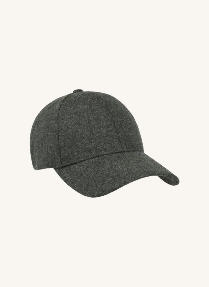 Varsity Headwear - Woollen Cap | Forest Green