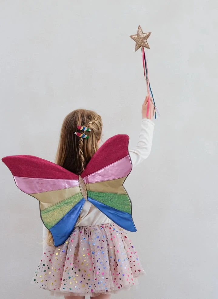 Mimi & Lula - Rainbow Magic Wand | Gold