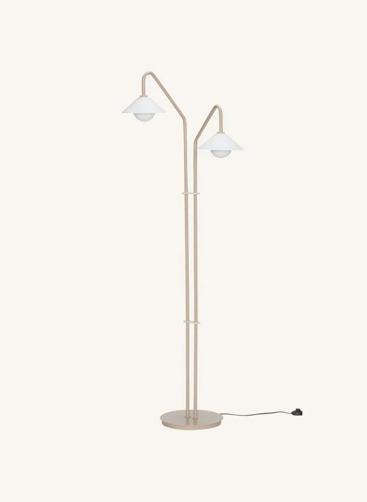 Hübsch - Como floor lamp | Beige