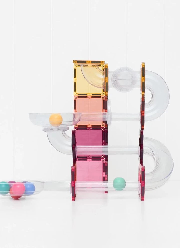 Connetix - Ball Run Set - 114 pieces | Pastel