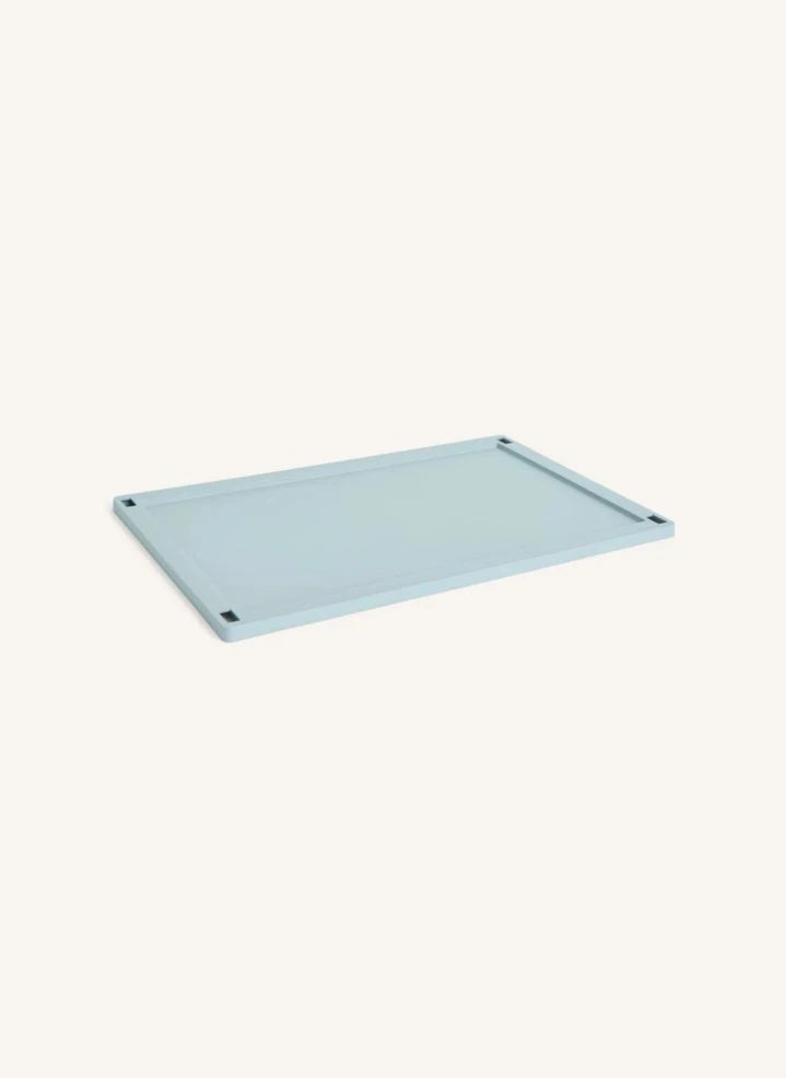Hay - Rectangular lid for Crate folding crate | Blue