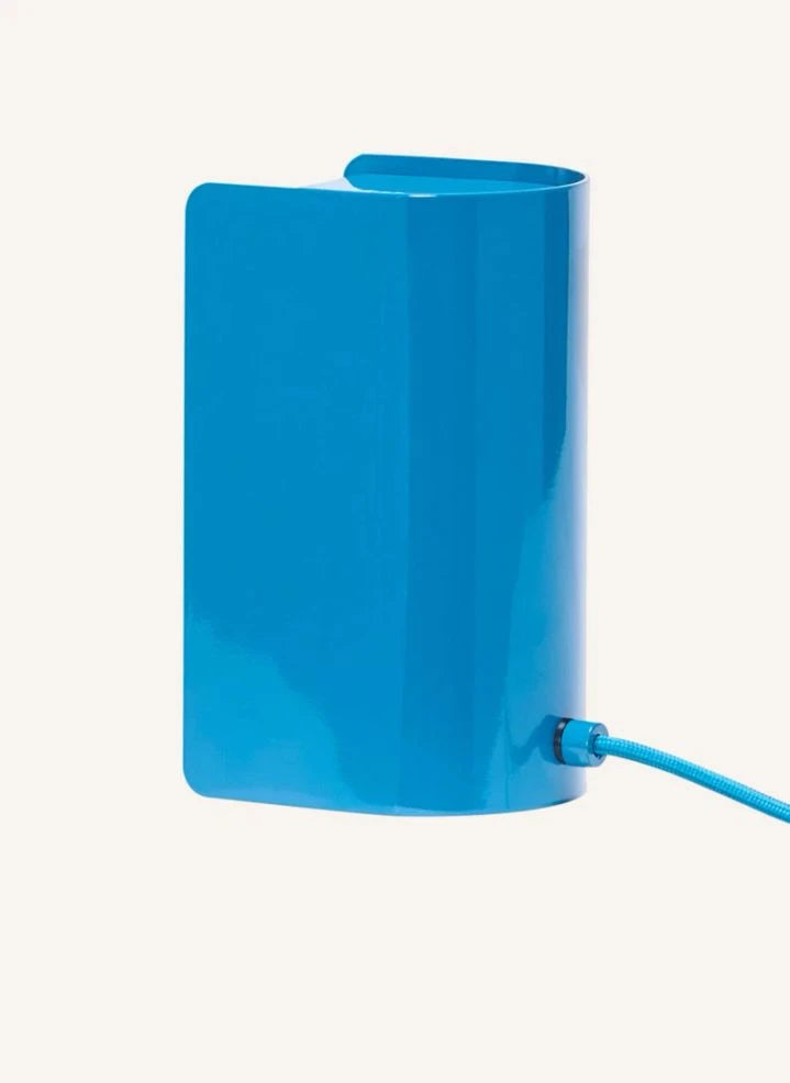 Hübsch - Book table lamp | Petrol blue