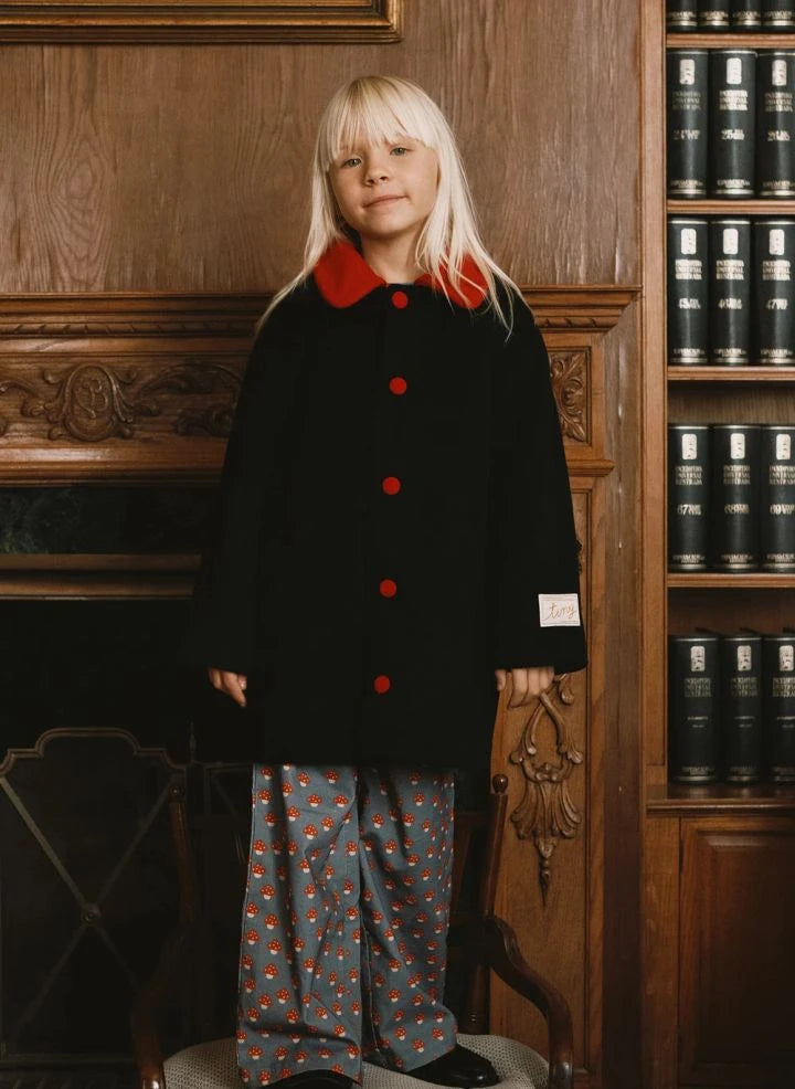 Tinycottons - Wool Coat | Dark Blue