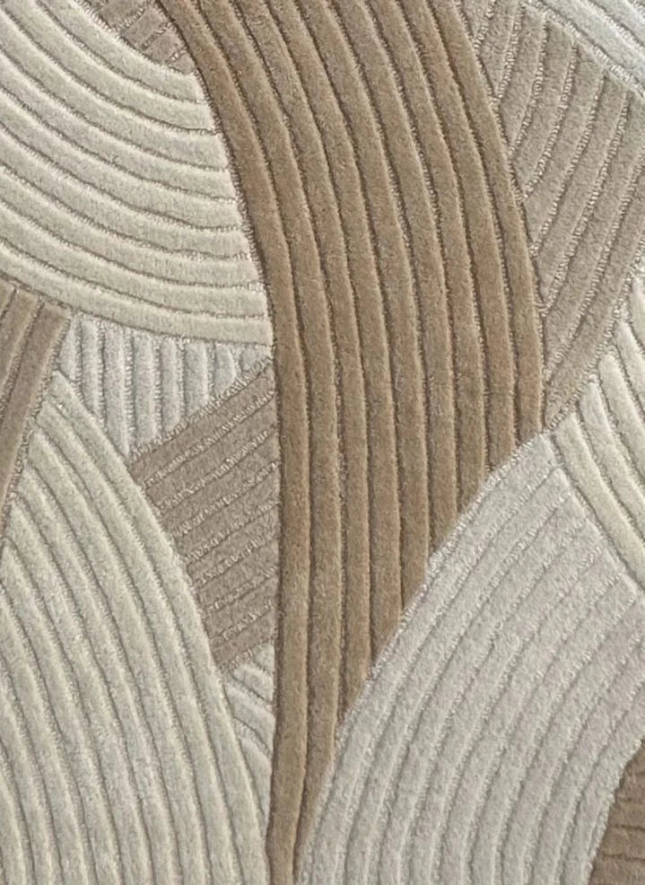 Edito - Canopée wool carpet | Beige