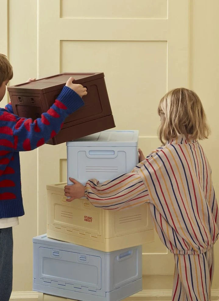 Studio About - Stackable storage box | Pale yellow