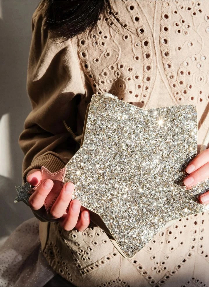 Mimi & Lula - Shiny Star Bag | Ecru