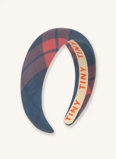 Tinycottons - Checkered Headband | Red
