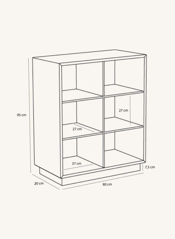 Hübsch - Disco oak storage unit