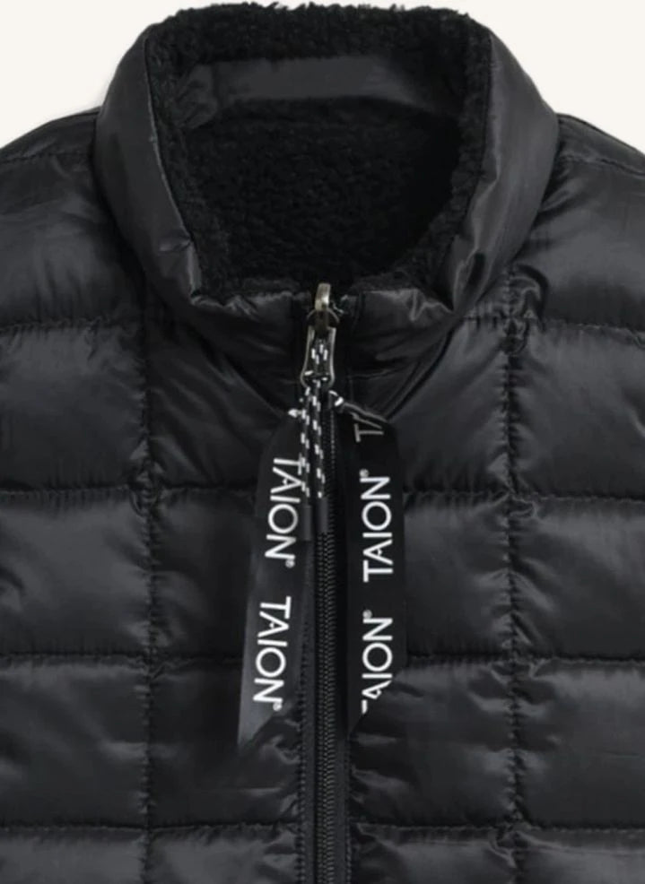 Taion - Down x Boa Mountain Reversible Down Jacket | Black
