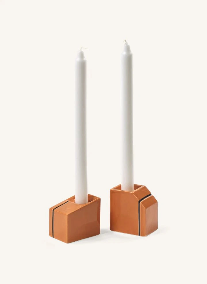 Serax - Silos candlestick | Orange