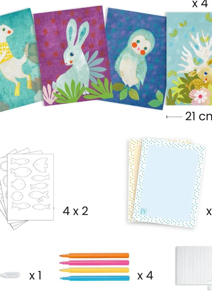Djeco - With blotting paper