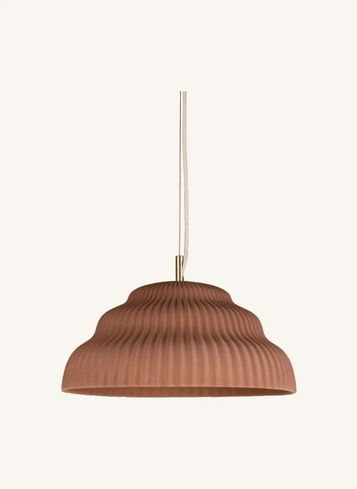 Schneid Studio - Kaskad ceramic suspension lamp | Rust