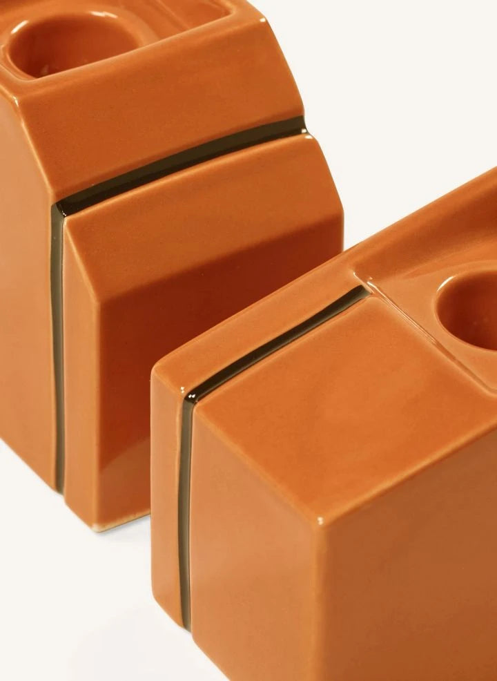 Serax - Silos candlestick | Orange