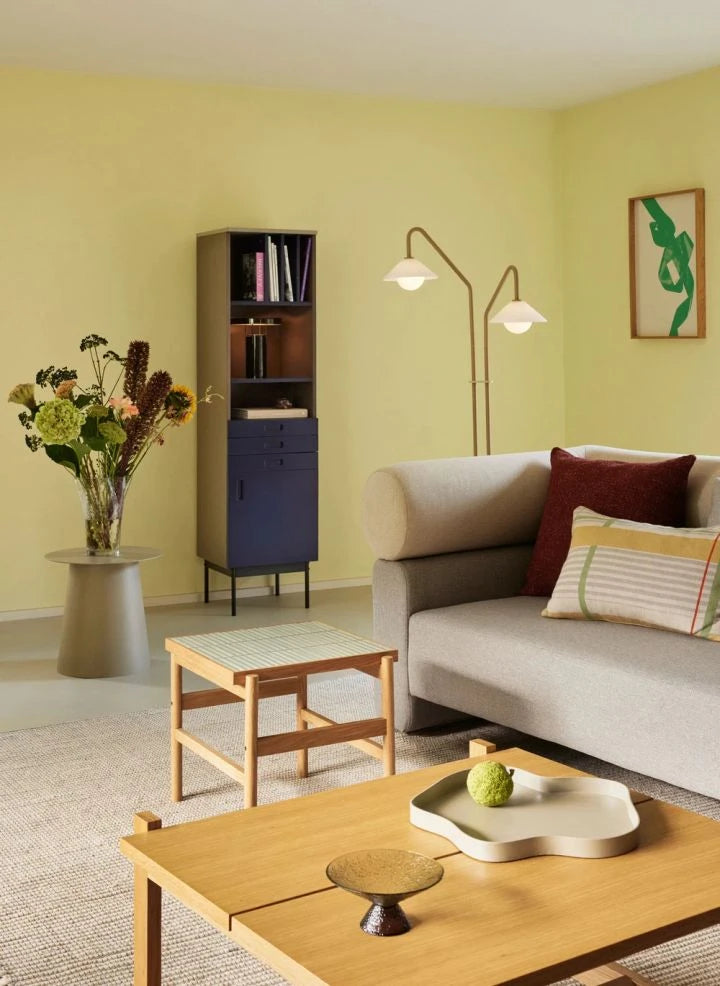 Hübsch - Como floor lamp | Beige