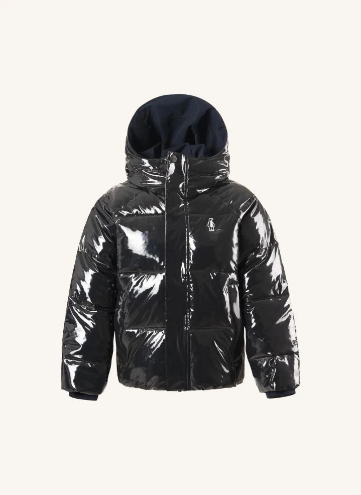 Gosoaky - Flashy Dragon Gradient Waterproof Down Jacket | Blue