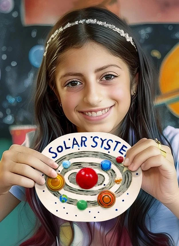 4M - Stone Casting Kit - Solar System