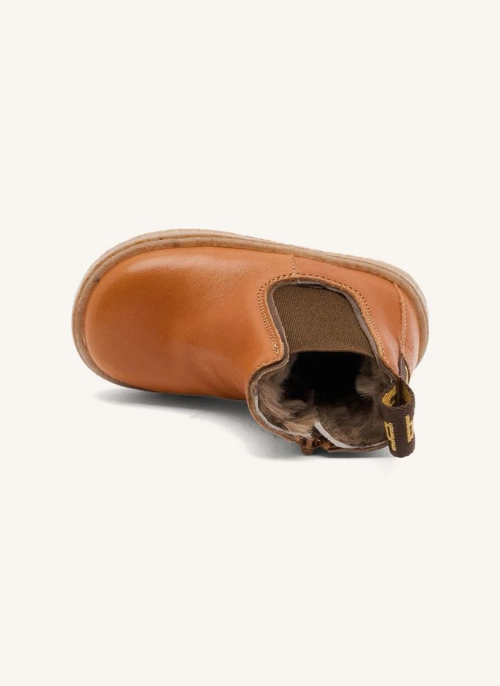 bisgaard - Phillip Lamb Ankle Boots | Cognac