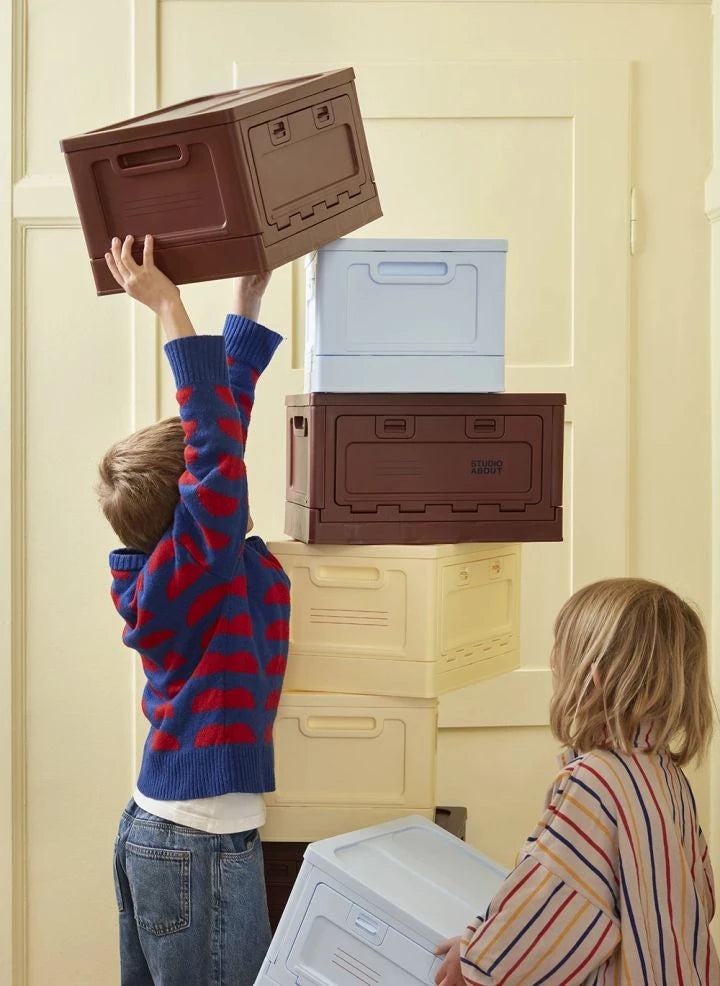 Studio About - Stackable storage box | Pale yellow
