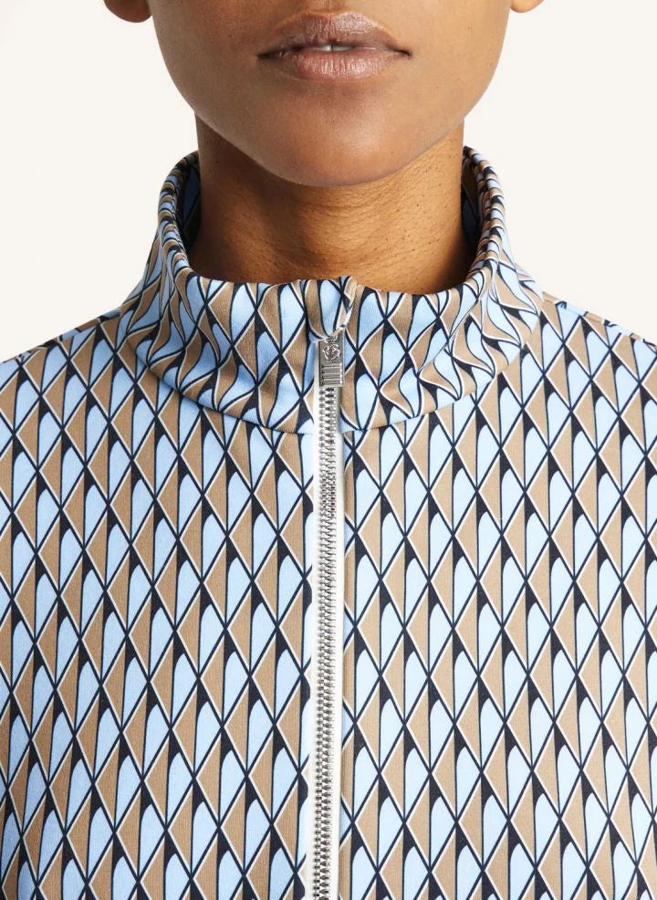 Fusalp - Orion printed undershirt | Light blue