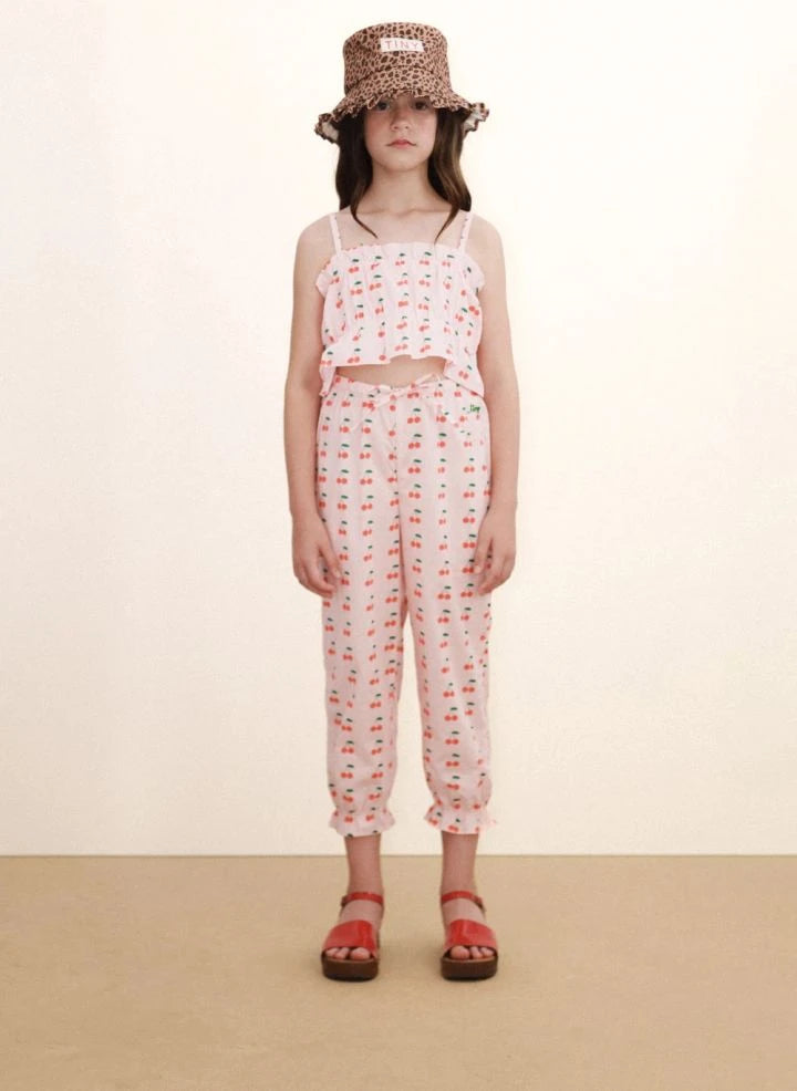 Tinycottons - Cherry Pants | Pale Pink