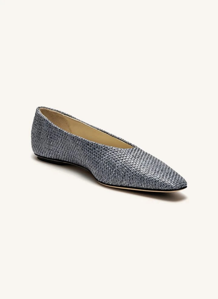 Odare - Ballerinas Bilbao Raphia | Blue