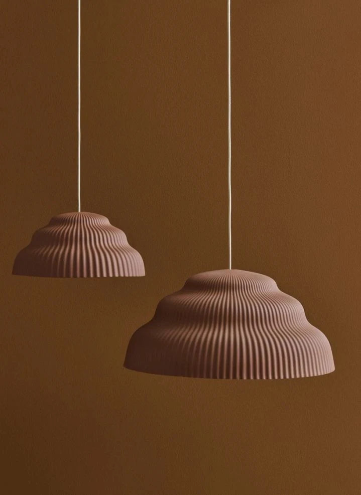 Schneid Studio - Kaskad ceramic suspension lamp | Rust
