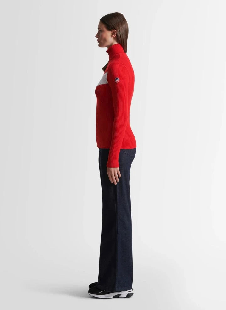 Fusalp - Andromeda Zip Sweater | Red