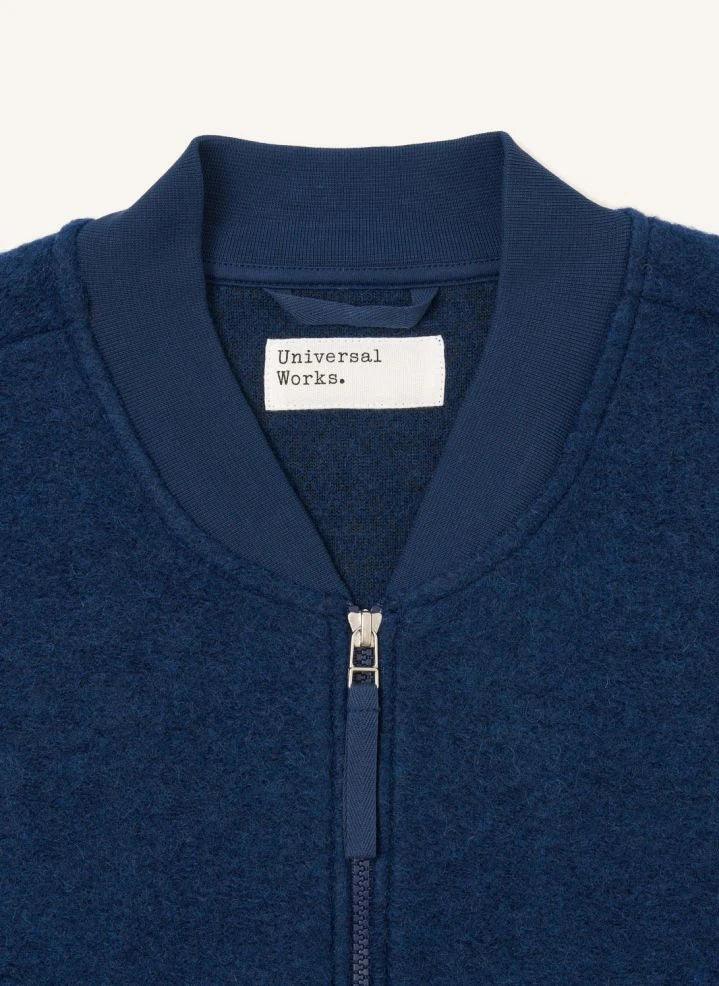 Universal Works - Sleeveless Wool Jacket | Indigo