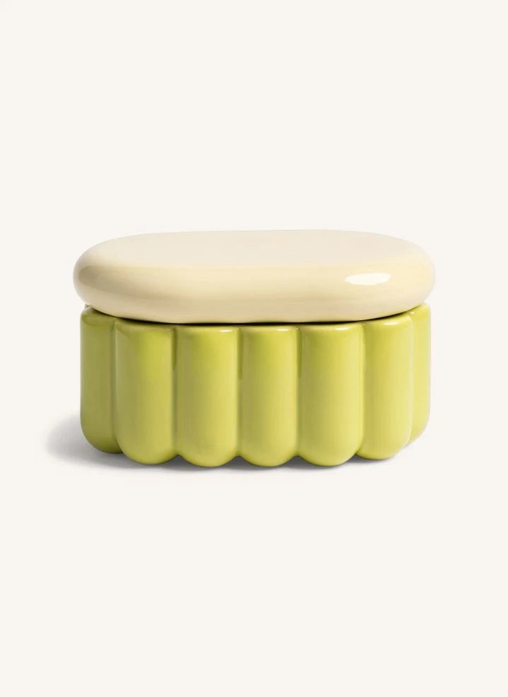 &Klevering - Charlo rectangular storage box | Green