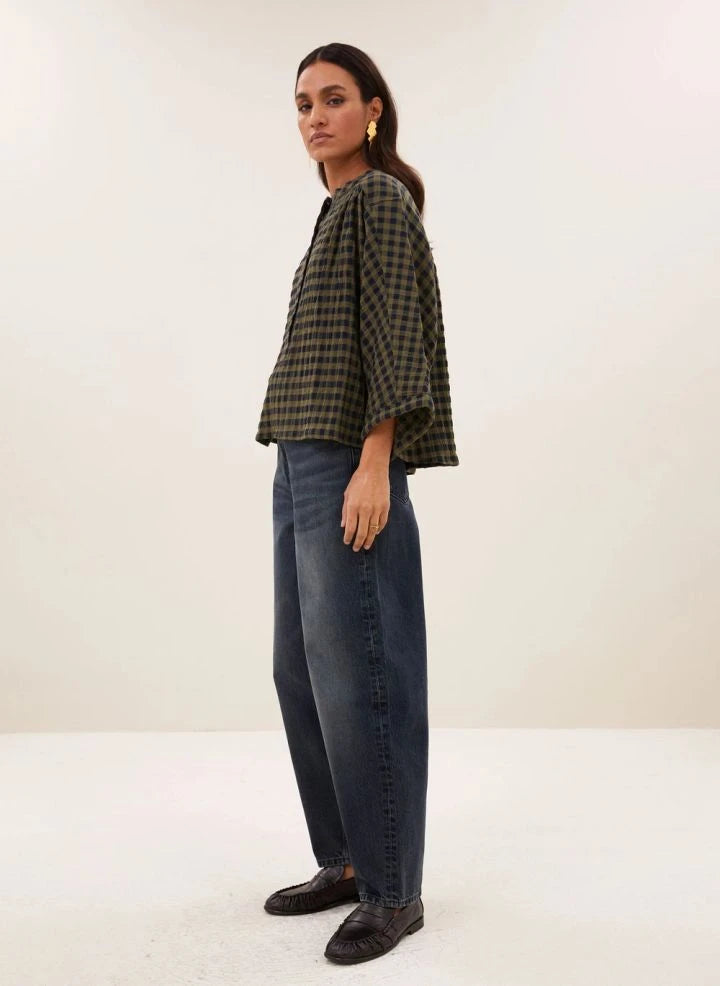 By Bar - Jess blouse | Olive green