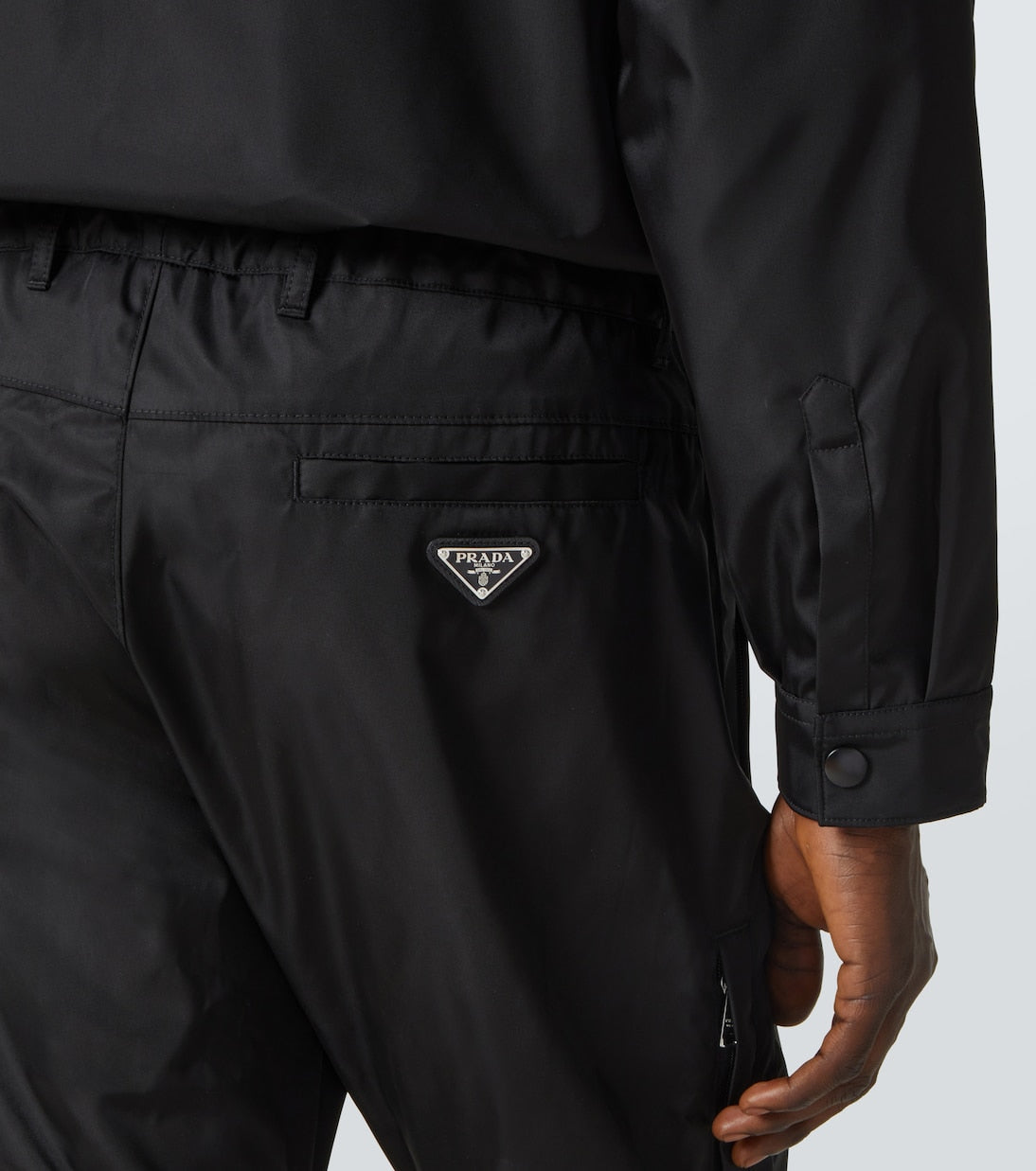 Prada - Technical nylon pants