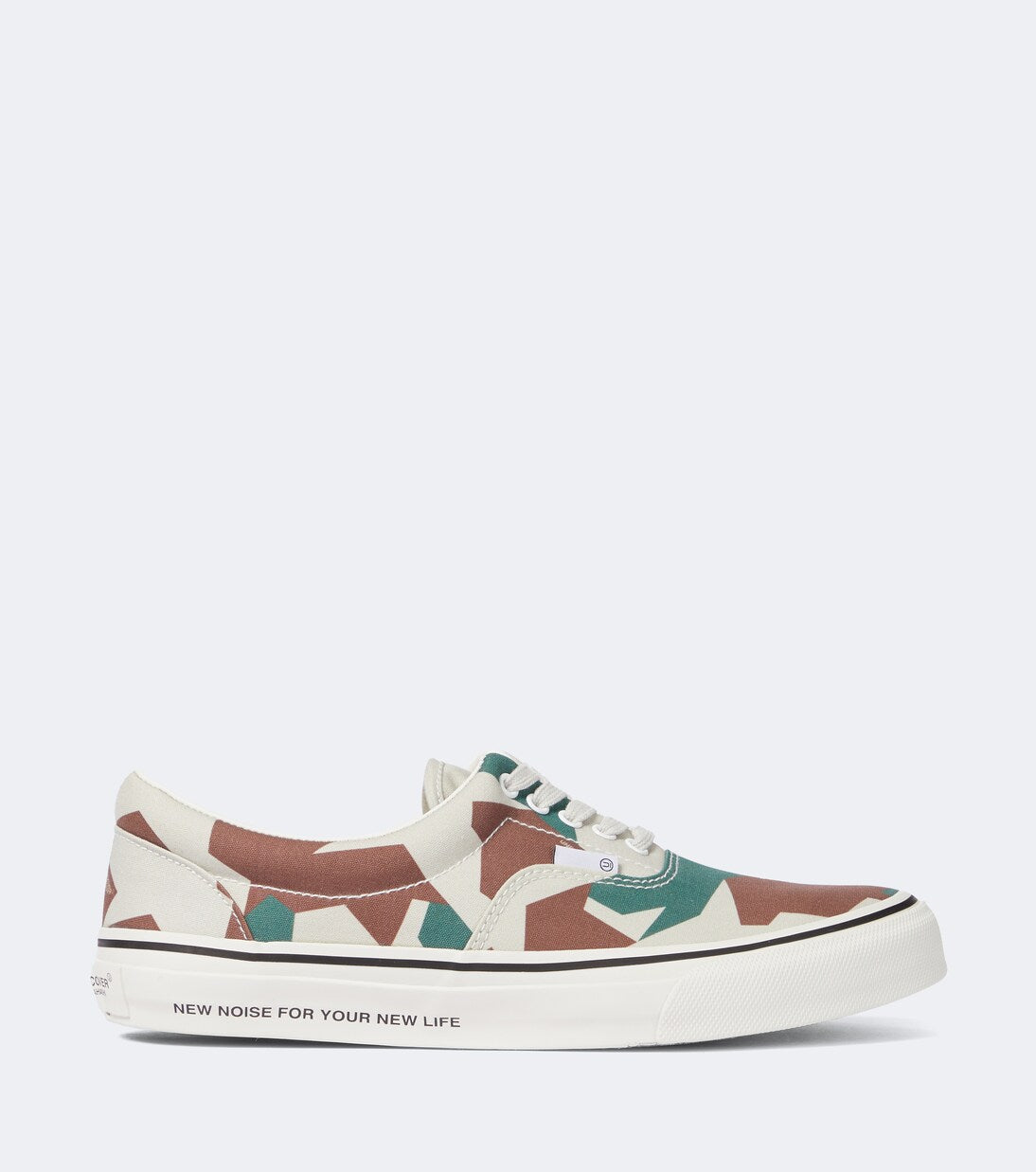 Undercover - Camouflage canvas sneakers